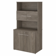 OFFICE 500 36W TALL STORAGE CABINET WITH DOORS AND SHELVES.   <FONT COLOR=GREEN>-FREE SHIPPING-</FONT>