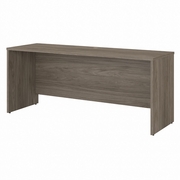 OFFICE 500 72W X 24D CREDENZA DESK: MODERN HICKORY <FONT COLOR=GREEN>-FREE SHIPPING-</FONT>