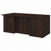 OFFICE 500 72W X 36D EXECUTIVE DESK: BLACK WALNUT <FONT COLOR=GREEN>-FREE SHIPPING-</FONT>