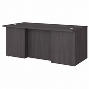 OFFICE 500 72W X 36D EXECUTIVE DESK: STORM GRAY <FONT COLOR=GREEN>-FREE SHIPPING-</FONT>