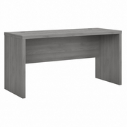 OFFICE BY KATHY IRELAND ECHO 60W CREDENZA DESK: MODERN GRAY <FONT COLOR=GREEN>-FREE SHIPPING-</FONT>