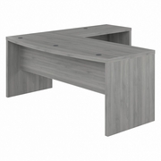 OFFICE BY KATHY IRELAND® ECHO 72W BOW FRONT L SHAPED DESK: MODERN GRAY <FONT COLOR=GREEN>-FREE SHIPPING-</FONT> OFFICE BY KATHY IRELAND® ECHO 72W BOW FRONT L SHAPED DESK: MODERN GRAY <FONT COLOR=GREEN>-FREE SHIPPING-</FONT>