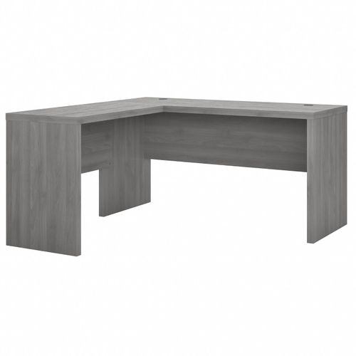 OFFICE BY KATHY IRELAND ECHO L SHAPED DESK: MODERN GRAY  <FONT COLOR=GREEN>-FREE SHIPPING-</FONT>