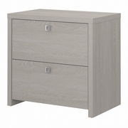 OFFICE BY KATHY IRELAND ECHO LATERAL FILE CABINET: GRAY SAND <FONT COLOR=GREEN>-FREE SHIPPING-</FONT>