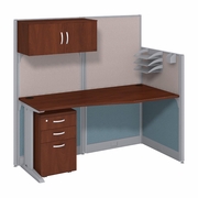 OFFICE IN AN HOUR 65W X 33D CUBICLE WORKSTATION WITH STORAGE. VIDEO BELOW. <FONT COLOR=GREEN>-FREE SHIPPING-</FONT> OFFICE IN AN HOUR 65W X 33D CUBICLE WORKSTATION WITH STORAGE. VIDEO BELOW. <FONT COLOR=GREEN>-FREE SHIPPING-</FONT>