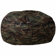 OVERSIZED CAMOUFLAGE REFILLABLE BEAN BAG CHAIR FOR ALL AGES: <font color=green>FREE SHIPPING!</font>