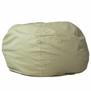 OVERSIZED GREEN DOT REFILLABLE BEAN BAG CHAIR FOR ALL AGES: <font color=green>FREE SHIPPING!</font>