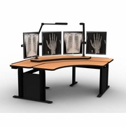 PACS RADIOLOGY FURNITURE. STAND UP DESK: