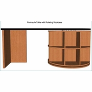 Peninsula Table Desk Fixed Height # PTRB63-00.<br>BAA COMPLIANT SEE BELOW.<br>REV4-2-25