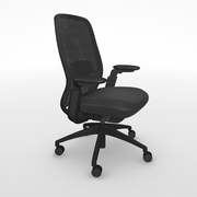 PINNACLE MESH BACK<br>ERGONOMIC TASK CHAIR<BR>WITH HEIGHT ADJUSTABLE<BR>LUMBAR SUPPORT AND<BR> 4D ADJUSTABLE ARM RESTS