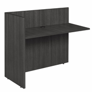 RECEPTION DESK RETURN SHELL- ASH GREY <FONT COLOR=GREEN>-FREE SHIPPING-</FONT> RECEPTION DESK RETURN SHELL- ASH GREY <FONT COLOR=GREEN>-FREE SHIPPING-</FONT>