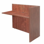 RECEPTION DESK RETURN SHELL- CHERRY <FONT COLOR=GREEN>-FREE SHIPPING-</FONT> RECEPTION DESK RETURN SHELL- CHERRY <FONT COLOR=GREEN>-FREE SHIPPING-</FONT>