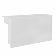 RECEPTION TRANSACTION COUNTER- WHITE <FONT COLOR=GREEN>-FREE SHIPPING-</FONT>