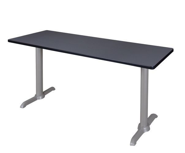 66" X 24" TRAINING TABLE- GREY/ GREY BASE <FONT COLOR=GREEN>-FREE SHIPPING-</FONT>