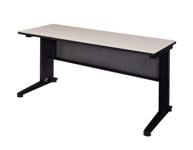 ION FIXED HEIGHT 60 X 24 IN. SEMINAR TRAINING TABLE- MAPLE. FREE SHIPPING.