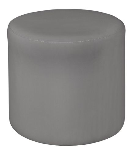 ROUND STOOL OTTOMAN- GREY <FONT COLOR=GREEN>-FREE SHIPPING-</FONT>
