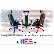 RFM SEATING: Designed, Handsewn, Upholstered, and Assembled In the USA.