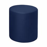 ROUND STOOL OTTOMAN- NAVAL BLUE <FONT COLOR=GREEN>-FREE SHIPPING-</FONT>