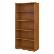 SERIES C 36W 5 SHELF BOOKCASE. <FONT COLOR=GREEN>-FREE SHIPPING-</FONT>