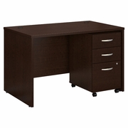 SERIES C 48W X 30D OFFICE DESK WITH MOBILE FILE CABINET.   <FONT COLOR=GREEN>-FREE SHIPPING-</FONT>