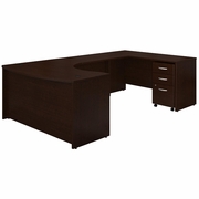 SERIES C 60W LEFT HANDED BOW FRONT U SHAPED DESK WITH MOBILE FILE CABINET. VIDEO BELOW. <FONT COLOR=GREEN>-FREE SHIPPING-</FONT> SERIES C 60W LEFT HANDED BOW FRONT U SHAPED DESK WITH MOBILE FILE CABINET. VIDEO BELOW. <FONT COLOR=GREEN>-FREE SHIPPING-</FONT>