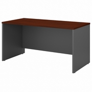 SERIES C 60W X 30D OFFICE DESK: HANSEN CHERRY/GRAPHITE GRAY <FONT COLOR=GREEN>-FREE SHIPPING-</FONT>