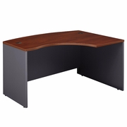 SERIES C 60W X 43D LEFT HANDED L BOW DESK.  <FONT COLOR=GREEN>-FREE SHIPPING-</FONT> SERIES C 60W X 43D LEFT HANDED L BOW DESK.  <FONT COLOR=GREEN>-FREE SHIPPING-</FONT>