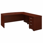 SERIES C 72W BOW FRONT L SHAPED DESK WITH 48W RETURN AND MOBILE FILE CABINET. VIDEO BELOW. <FONT COLOR=GREEN>-FREE SHIPPING-</FONT> SERIES C 72W BOW FRONT L SHAPED DESK WITH 48W RETURN AND MOBILE FILE CABINET. VIDEO BELOW. <FONT COLOR=GREEN>-FREE SHIPPING-</FONT>