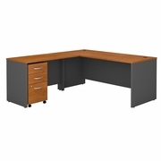 SERIES C 72W L SHAPED DESK WITH 48W RETURN AND MOBILE FILE CABINET. VIDEO BELOW. <FONT COLOR=GREEN>-FREE SHIPPING-</FONT> SERIES C 72W L SHAPED DESK WITH 48W RETURN AND MOBILE FILE CABINET. VIDEO BELOW. <FONT COLOR=GREEN>-FREE SHIPPING-</FONT>