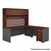 SERIES C 72W L SHAPED DESK WITH HUTCH AND MOBILE FILE CABINET IN HANSEN CHERRY <FONT COLOR=GREEN>-FREE SHIPPING-</FONT> SERIES C 72W L SHAPED DESK WITH HUTCH AND MOBILE FILE CABINET IN HANSEN CHERRY <FONT COLOR=GREEN>-FREE SHIPPING-</FONT>