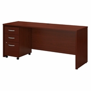 SERIES C 72W X 24D OFFICE DESK WITH MOBILE FILE CABINET. VIDEO BELOW. <FONT COLOR=GREEN>-FREE SHIPPING-</FONT> SERIES C 72W X 24D OFFICE DESK WITH MOBILE FILE CABINET. VIDEO BELOW. <FONT COLOR=GREEN>-FREE SHIPPING-</FONT>