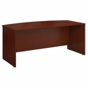 SERIES C 72W X 36D BOW FRONT DESK. VIDEO BELOW. <FONT COLOR=GREEN>-FREE SHIPPING-</FONT>