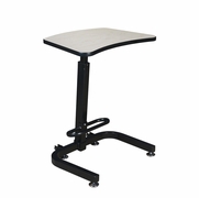 SITTING OR STANDING DESK, MAPLE <FONT COLOR=GREEN>-FREE SHIPPING-</FONT>