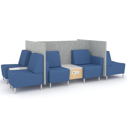 SKY AVIATION SEATING<br>AIRPORT SEATING<br>WITH WALLS