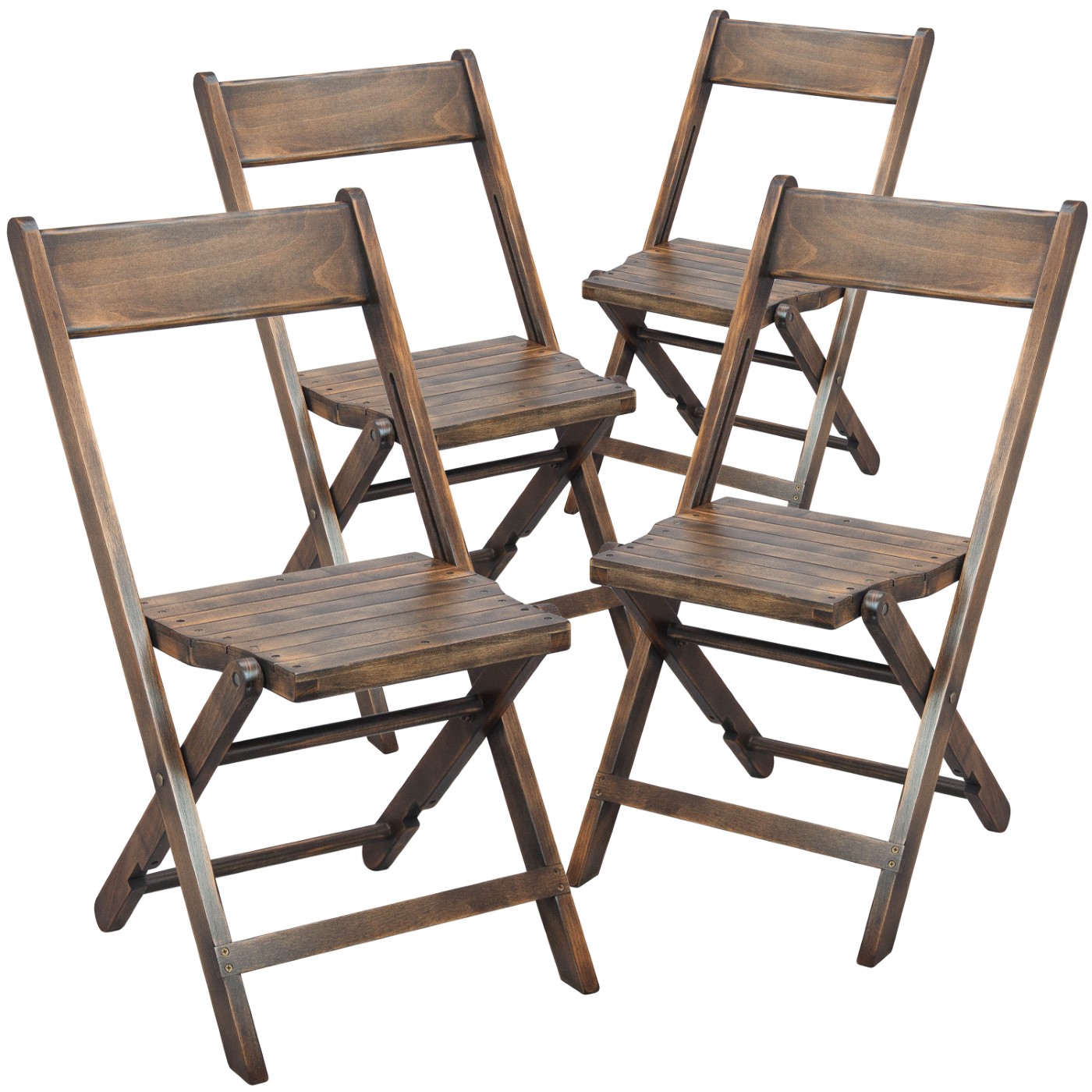 SLATTED WOOD FOLDING SPECIAL EVENT CHAIR - ANTIQUE BLACK, SET OF 4: <font color=green>FREE SHIPPING!</font> SLATTED WOOD FOLDING SPECIAL EVENT CHAIR - ANTIQUE BLACK, SET OF 4: <font color=green>FREE SHIPPING!</font>