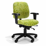 SMALL AND PETITE OFFICE CHAIRS ALLOW YOU TO PLANT YOU FEET FLAT ON THE FLOOR. CUSTOM OPTIONS. 