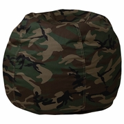 SMALL CAMOUFLAGE REFILLABLE BEAN BAG CHAIR FOR KIDS AND TEENS: <font color=green>FREE SHIPPING!</font>