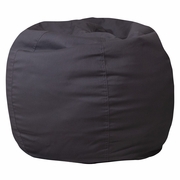 SMALL SOLID GRAY REFILLABLE BEAN BAG CHAIR FOR KIDS AND TEENS: <font color=green>FREE SHIPPING!</font>