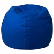 SMALL SOLID ROYAL BLUE REFILLABLE BEAN BAG CHAIR FOR KIDS AND TEENS: <font color=green>FREE SHIPPING!</font>