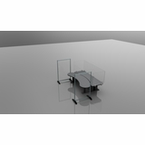 SOCIAL DISTANCING ACRYLIC PANELS ITEM B