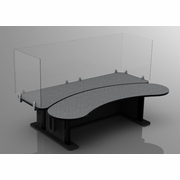 SOCIAL DISTANCING SNEEZE GUARD ACRYLIC PANELS