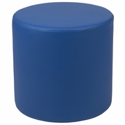 SOFT SEATING FLEXIBLE CIRCLE FOR CLASSROOMS AND COMMON SPACES - 18" SEAT HEIGHT (BLUE) <font color=green>FREE SHIPPING!</font>