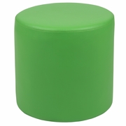 SOFT SEATING FLEXIBLE CIRCLE FOR CLASSROOMS AND COMMON SPACES - 18" SEAT HEIGHT (GREEN): <font color=green>FREE SHIPPING!</font>