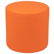 SOFT SEATING FLEXIBLE CIRCLE FOR CLASSROOMS AND COMMON SPACES - 18" SEAT HEIGHT (ORANGE) <font color=green>FREE SHIPPING!</font>