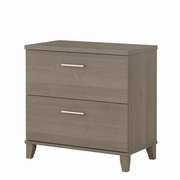 Somerset Collection: Ash Gray Lateral File Cabinet <FONT COLOR=GREEN>-FREE SHIPPING-</FONT>