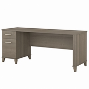 Somerset Collection: Ash Gray Office Desk <FONT COLOR=GREEN>-FREE SHIPPING-</FONT>