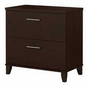Somerset Collection: Mocha Cherry Lateral File Cabinet <FONT COLOR=GREEN>-FREE SHIPPING-</FONT>
