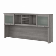 Somerset Collection: Platinum Gray Hutch <FONT COLOR=GREEN>-FREE SHIPPING-</FONT>