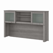 Somerset Collection: Platinum Gray Hutch <FONT COLOR=GREEN>-FREE SHIPPING-</FONT>