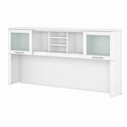 Somerset Collection: White Hutch <FONT COLOR=GREEN>-FREE SHIPPING-</FONT>